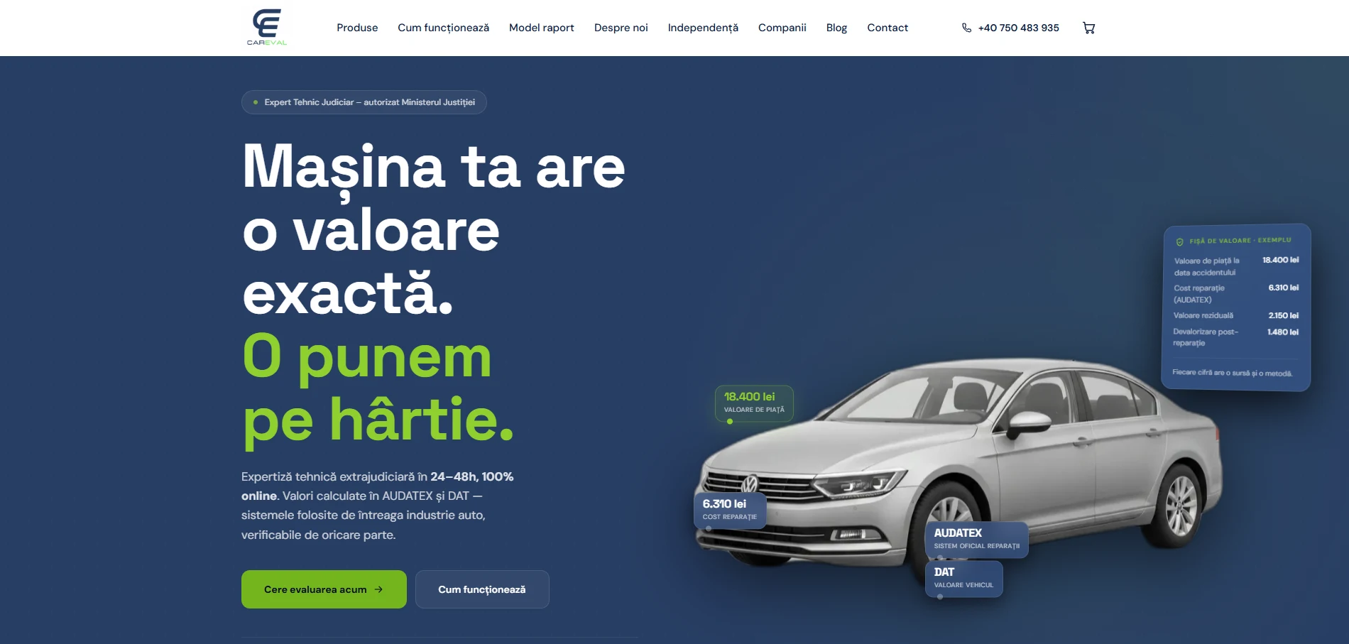 CarEval, Evaluări auto